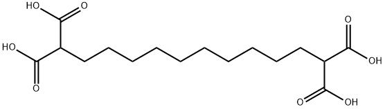 dodecane-1,1,12,12-tetracarboxylic acid 结构式