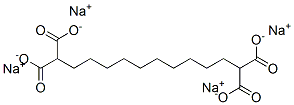 tetrasodium dodecane-1,1,12,12-tetracarboxylate Structure