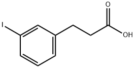 3-(3-碘苯基)丙酸, 68034-75-3, 结构式