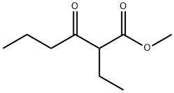 2-乙基-3-氧代己酸甲酯, 68039-27-0, 结构式