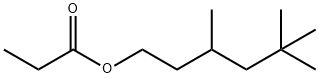3,5,5-三甲基-1-己醇丙酸酯(9CI) 结构式
