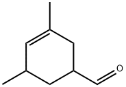 3,5-二甲基-3-环己烯-1-甲醛, 68039-48-5, 结构式