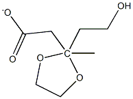 2-methyl-1,3-dioxolan-2-ylethyl acetate Structure