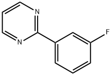 2-(3-Fluorophenyl)pyrimidine 结构式