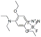 4-(diethylamino)-2,5-diethoxybenzenediazonium tetrafluoroborate 结构式