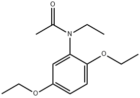 N-(2,5-diethoxyphenyl)-N-ethylacetamide 结构式