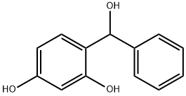 4-[Hydroxy(phenyl)methyl]-1,3-benzenediol 结构式