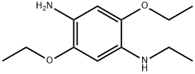 2,5-diethoxy-N-ethylbenzene-1,4-diamine 结构式