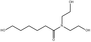 6-hydroxy-N,N-bis(2-hydroxyethyl)hexanamide Structure