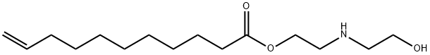 10-Undecenoic acid 2-[(2-hydroxyethyl)amino]ethyl ester|