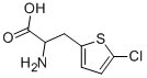 DL-2-(5-CHLOROTHIENYL)ALANINE Structure