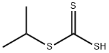 Isopropyl hydrogen trithiocarbonate Structure