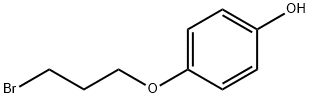 4-(3-溴丙氧基)苯酚 结构式