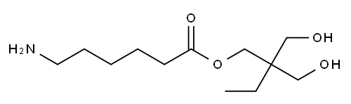 2,2-bis(hydroxymethyl)butyl 6-aminohexanoate 结构式