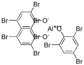 Aluminum tris(2,4,6-tribromophenolate) Structure
