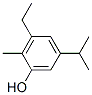 ethyl-5-isopropyl-o-cresol Structure