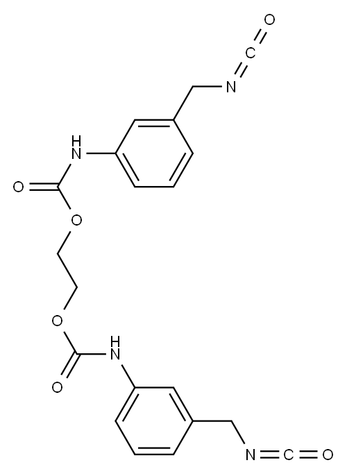 ethylene (3-isocyanatomethylphenyl)-carbamate 结构式