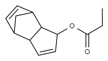 3a,4,7,7a-tetrahydro-4,7-methano-1H-indenyl propionate 结构式