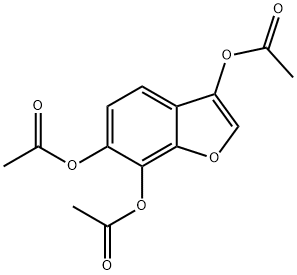 benzofuran-3,6,7-triol triacetate|