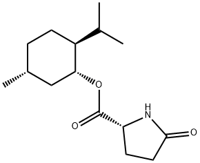 (+)-2-吡咯烷酮-5-甲酸薄荷酯, 68127-22-0, 结构式
