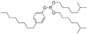 diisooctyl 4-octylphenyl phosphite Structure