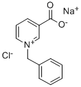 3-羧基-1-(苯基甲基)吡啶翁氯化物的钠盐, 68133-60-8, 结构式
