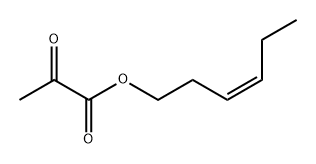 顺-3-己烯醇丙酮酸酯, 68133-76-6, 结构式