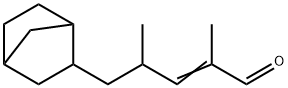 5-bicyclo[2.2.1]hept-2-yl-2,4-dimethylpent-2-en-1-al 结构式