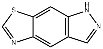 1H-Pyrazolo[4,3-f]benzothiazole(9CI) 结构式