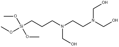 7,10-bis(hydroxymethyl)-3,3-dimethoxy-2-oxa-7,10-diaza-3-silaundecan-11-ol|