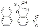 methyl-1-naphthyl-4-nitrophenyl phosphorothionate 结构式