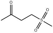 4-METHANESULPHONYLBUTAN-2-ONE 结构式