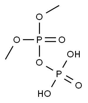 dimethyl dihydrogen diphosphate Structure