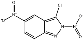 3-chloro-2,5-dinitro-indazole Structure