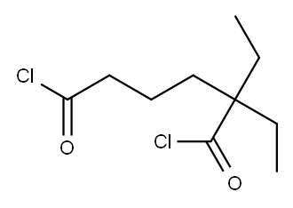 diethyladipoyl dichloride 结构式