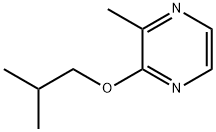 2-methyl-3-(2-methylpropoxy)pyrazine 结构式