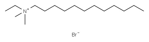 Dodecylethyldimethylammonium bromide Structure