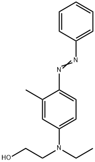 PHENYLAZON-ETHYL,N-(BETA-HYDROXYETHYL)-META-TOLUIDINE 结构式