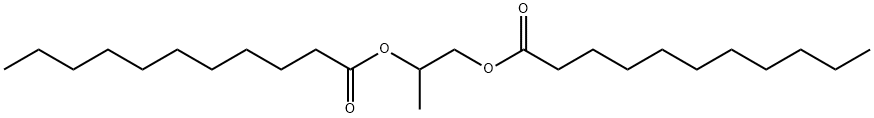 丙二醇双十一烷酸酯 结构式