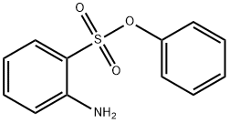 2-氨基苯磺酸苯酯, 68227-69-0, 结构式