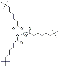 lanthanum(3+) neodecanoate 结构式