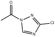 1H-1,2,4-Triazole, 1-acetyl-3-chloro- (9CI) 结构式