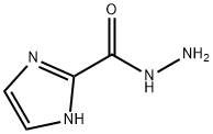 1H-咪唑-2-碳酰肼, 68251-67-2, 结构式