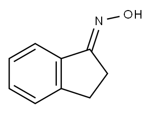 1E-茚满-1-酮肟, 68253-35-0, 结构式