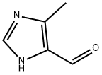 5-甲基咪唑-4-甲醛, 68282-53-1, 结构式