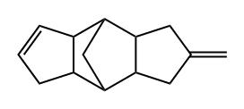 1,2,3,3a,4,4a,5,7a,8,8a-Decahydro-2-methylene-4,8-methano-s-indacene 结构式
