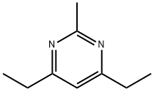 Pyrimidine, 4,6-diethyl-2-methyl- (9CI) Structure