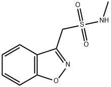 N-甲基唑尼沙胺 结构式