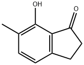 7-Hydroxy-6-Methyl-1-indanone Structure