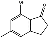 5-甲基-7-羟基-1-茚酮 结构式